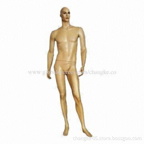 Men Mannequin, Standing and Skin Color, Without Wig